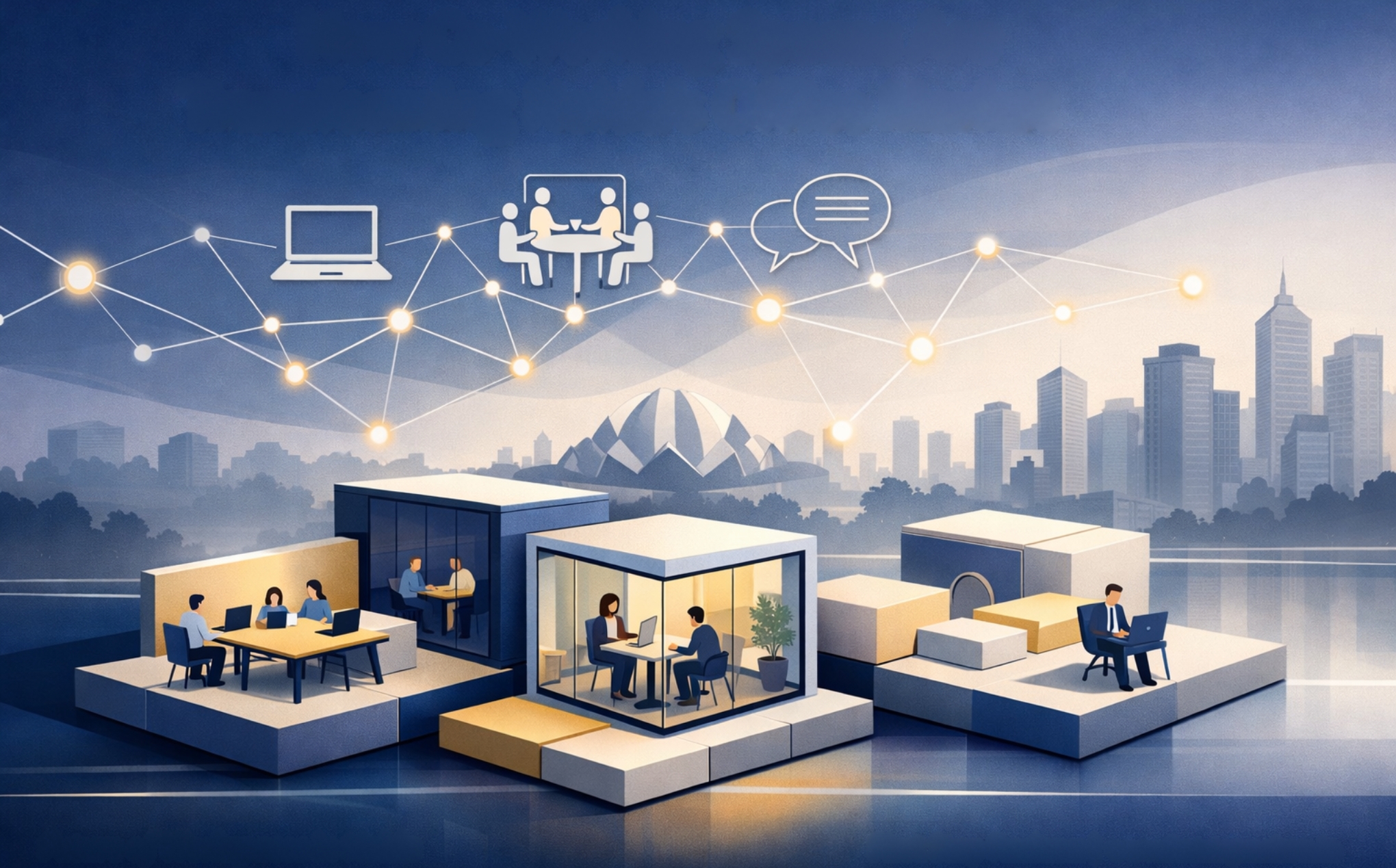 How Co-Working Spaces Are Transforming Noida’s Office Market