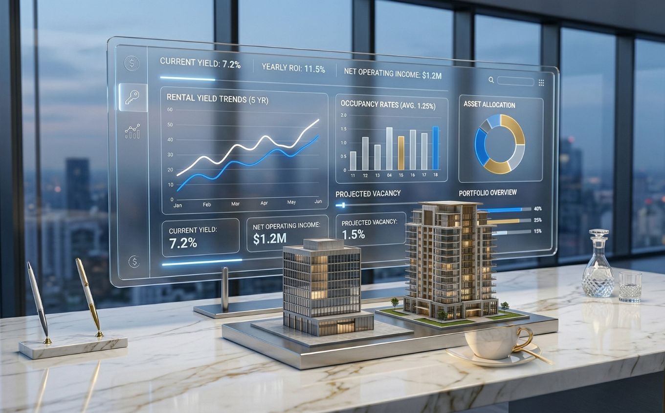 Rental Yield in Noida: Residential vs Commercial Property Investment