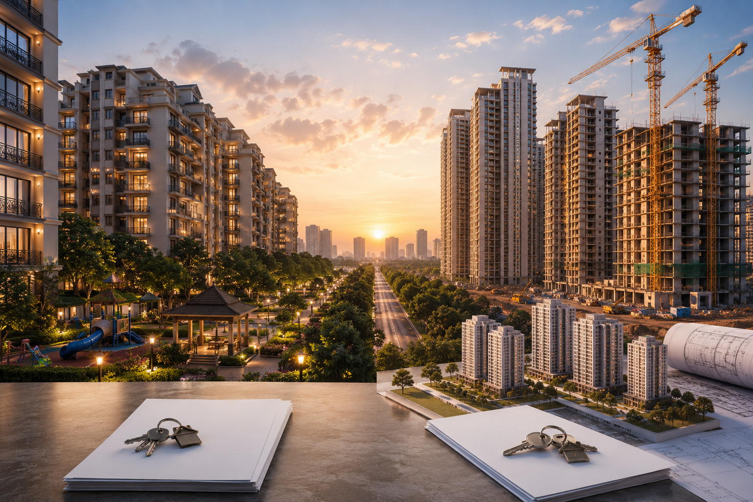 Resale Apartment vs New Launch in Noida: Compare the Same Micro-Market Before You Decide